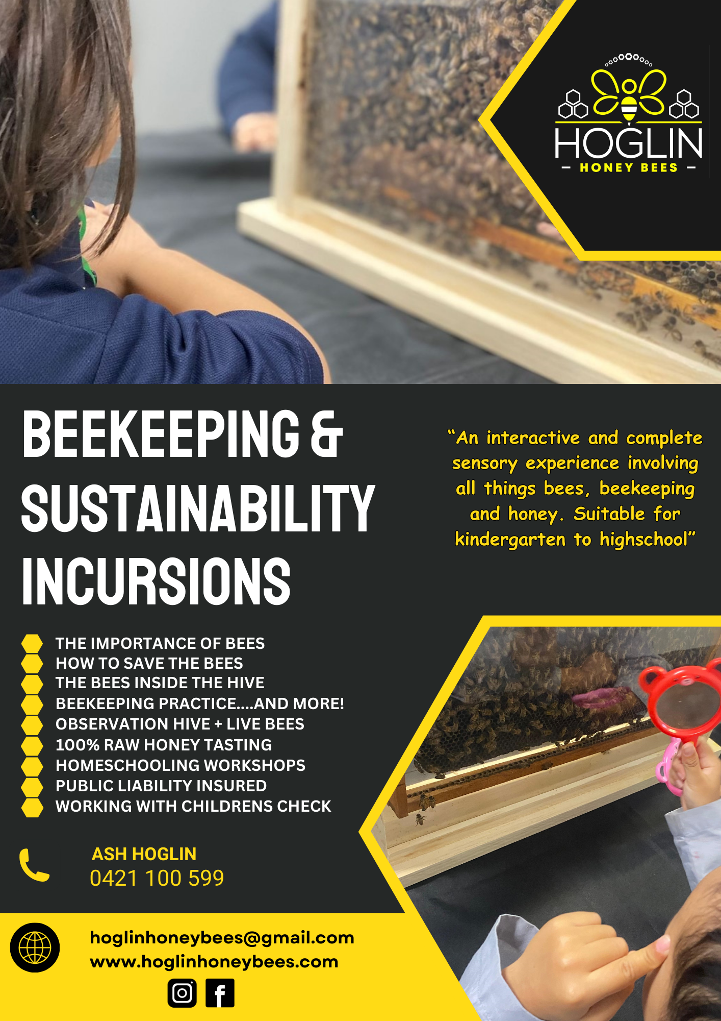 Beekeeping and Sustainability Incursions